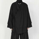 チャイナ風 メンズ 大きいサイズ ショート ローブ 斜め襟 ルーズ 柔らかい シンプル 無地 衣装 コスプレ ダーク ヤング 黒 写真 撮影 結び