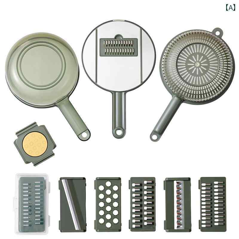 スライサー キッチン用品 調理器具 セット 千切り おろし器 切り 多機能 野菜カッター マルチスライサ..