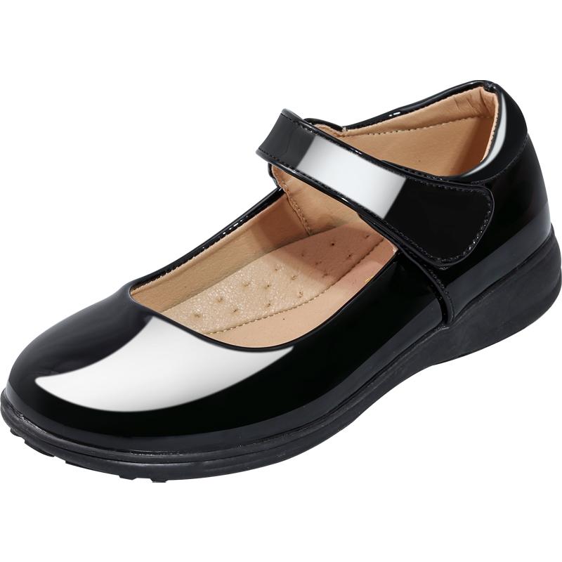 シューズ 女の子 黒 学生 フォーマル 発表会 学校 行事 ピアノ 発表会 子供 靴