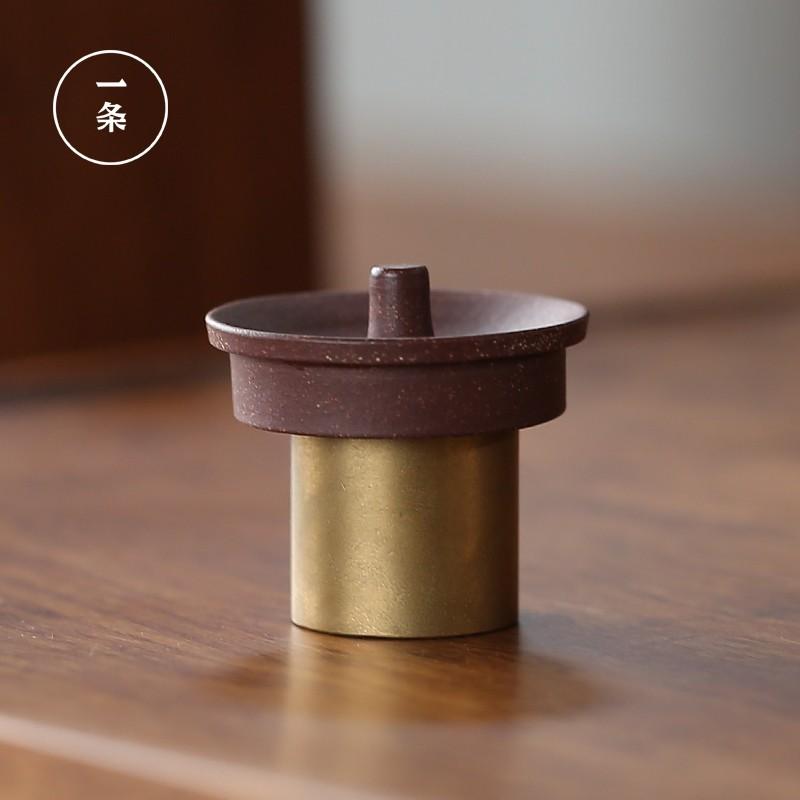 茶道具 蓋置 真鍮 金属 茶器 道具 蓋枕 茶釜 茶壷 鉄瓶 急須 茶碗 柄杓 台 お香立て ホルダー トレイ ..