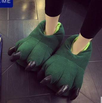 ルームシューズ メンズ レディース キッズ 恐竜 虎 クマ 動物 アニマル 爪 カートゥーン 冬 暖かい あったか 室内 可愛い モンスター 防寒