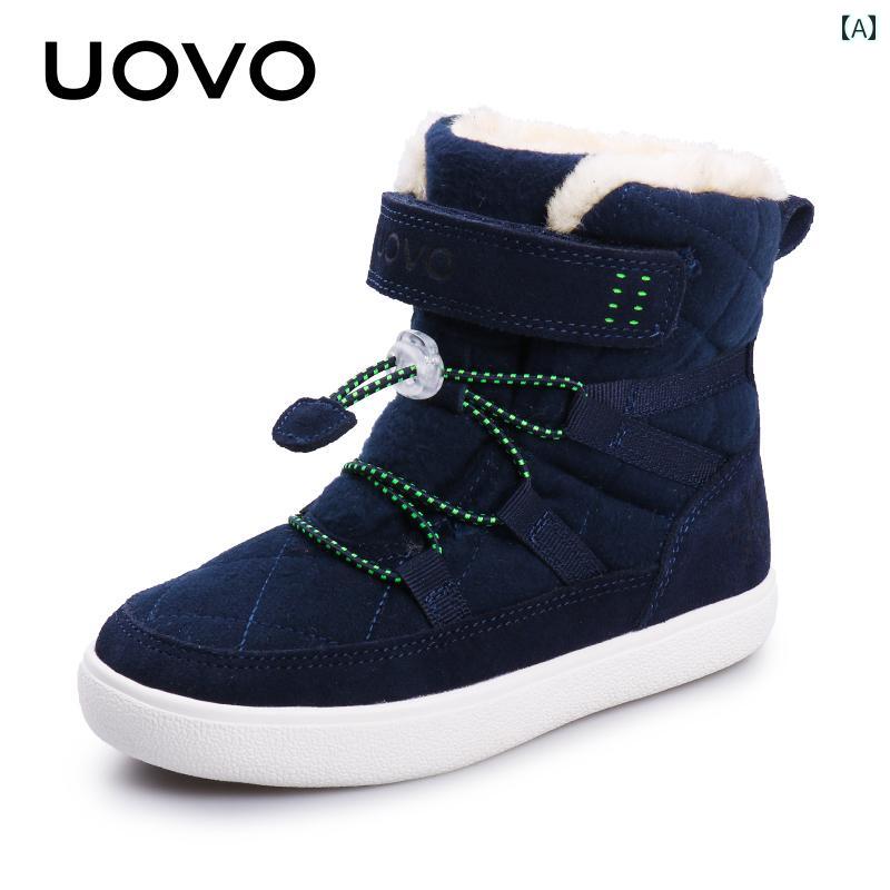 ブーツ 子供 男の子 女の子 冬 裏起毛 ショート スノーブーツ 暖かい 防寒 カジュアル