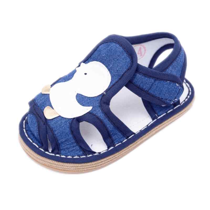 サンダル キッズ ベビー 男の子 女の子 可愛い 夏 滑り止め ソフトソール アヒル ワンポイント 歩き始..