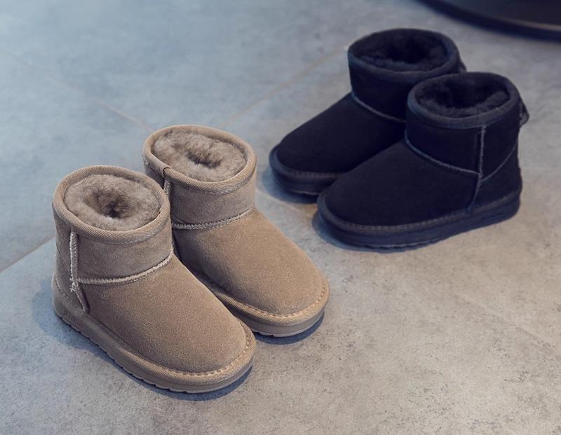 ブーツ 子供 男の子 女の子 冬 シープスキン毛 防水 暖かい 防寒 ベビー シューズ