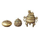 線香立て おしゃれ 仏具 仏壇 香炉 工芸品 装飾 飾り 置き物 小物 家庭用 アンティーク調 チャイナ風 真鍮 銅 ブロンズカラー 蓮