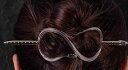 髪留め かんざし セット 大人 レディース ギフト レトロ チャイナ風 漢服 ヘアアクセサリー ピン 蛇 シンプル シルバー おしゃれ
