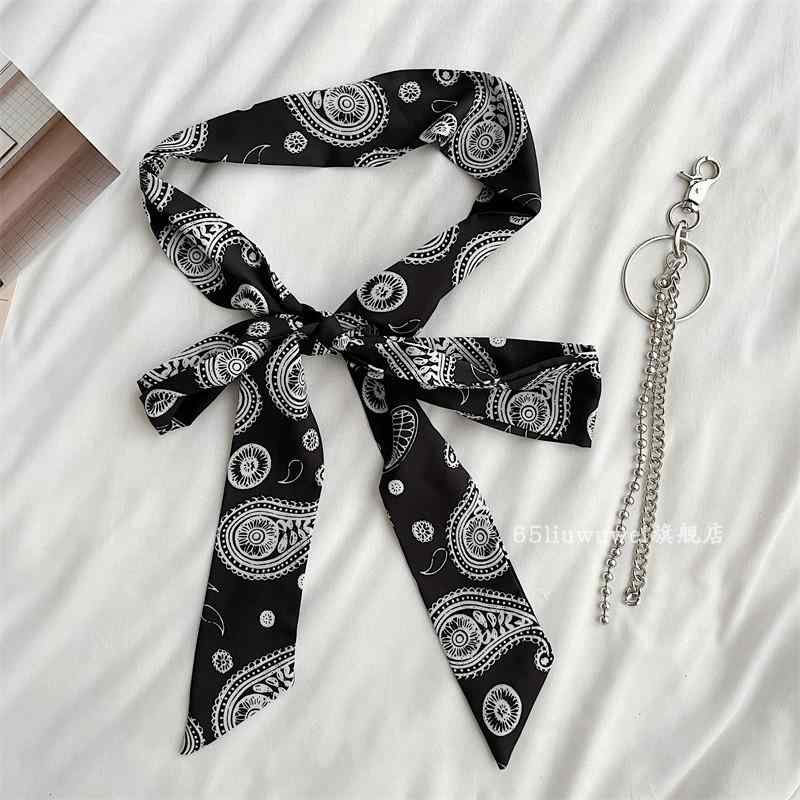 スカーフ レディース 腰巻き ペイズリー柄 風 おしゃれ アクセサリー カジュアル デニムパンツ ベルト ..