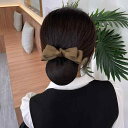 シニヨン ネット 可愛い ナース ヘッド シンプル リボン レディース ホテル 銀行 ビジネス ポケット 頭飾り ヘアアクセサリー メッシュ クリップ 伸縮性 青 赤 ピンク