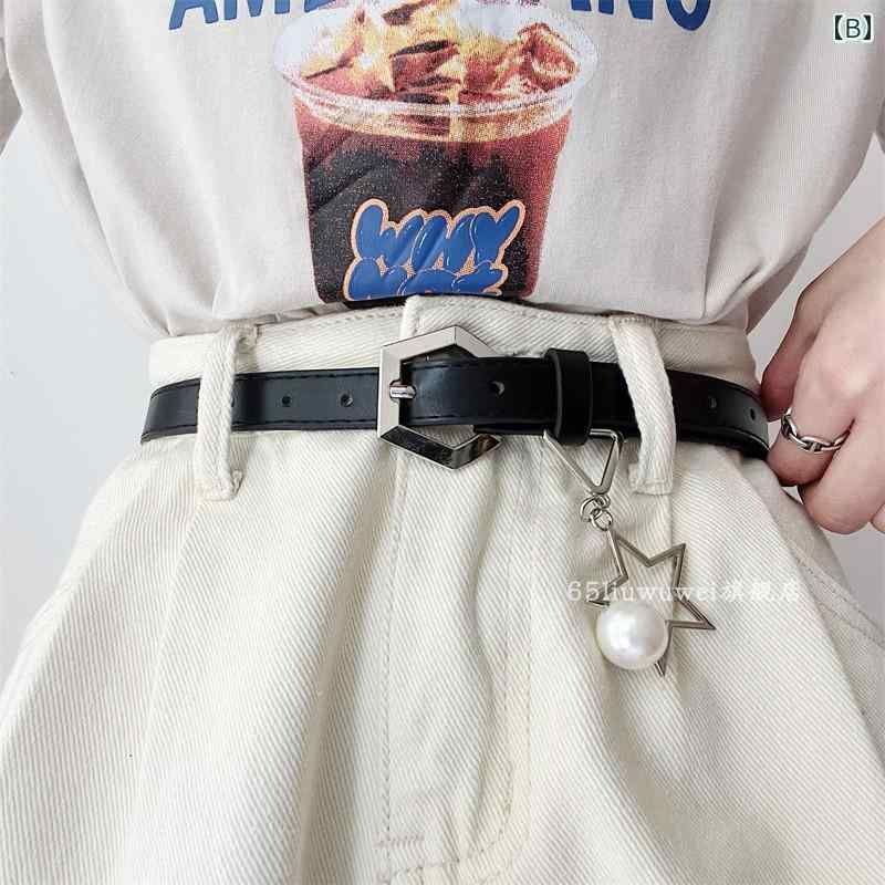 �٥�� ��ǥ����� ������ ������� �ꤢ�� PU�쥶�� ��18mm ��� �ԥ�Хå��� �� �ѡ���ӡ��� ���㡼�� ���� ������ Ĵ���ǽ �ڹ� �����奢�� ����ץ� Y2K �ѥ� ���å� �ե����꡼����� ���ʻȤ� �� �� �ץ쥼���