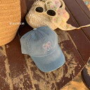 キャップ レディース おしゃれ 韓国 リボン 春夏 軽量 通気性 湾曲 つば 調整可能 黄色 ピンク 青 チェック 普段使い カジュアル おでかけ
