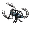 ラペルピン メンズ スーツ ブローチ サソリ 合金 メッキ アクセサリー おしゃれ 個性的 ヴィンテージ風 シルバー ゴールド プレゼント
