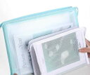 書類 整理 バッグ A4 透明 メッシュ 厚手 防水 プラスチック ファスナー 持ち手付き 科目 分類 収納 大容量 小さいサイズ 学生 教科書 ノート 学習用...