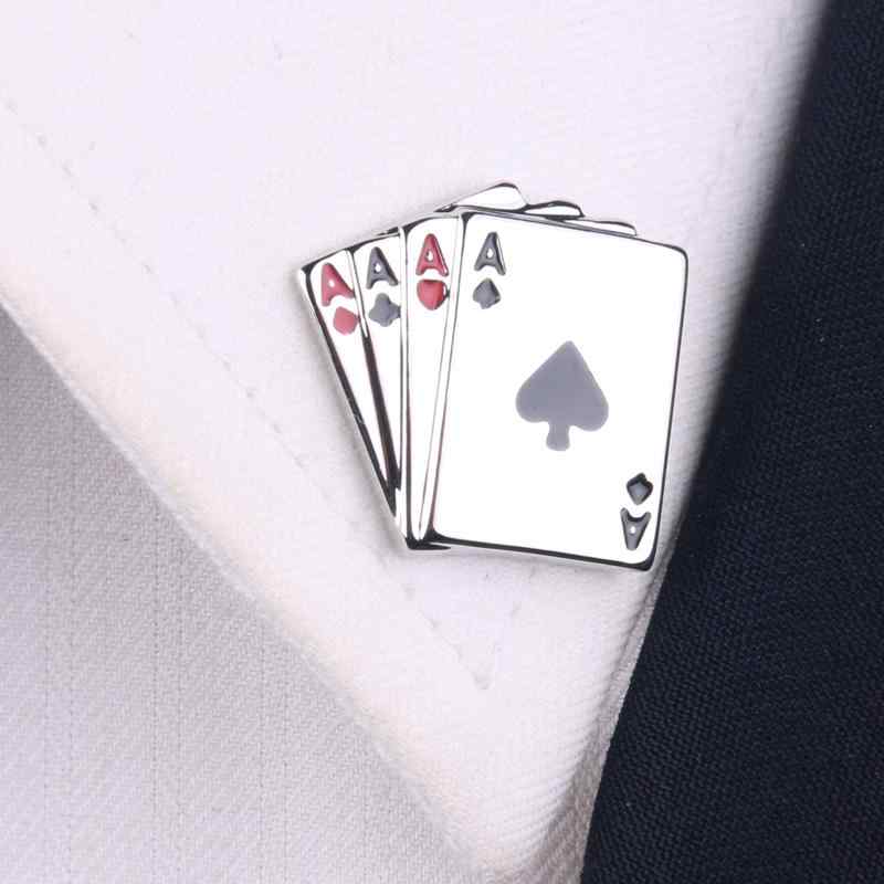 ラペルピン メンズ ブローチ トランプ おもしろ 男女兼用 レディース 襟 バッジ 誕生日 プレゼント 小物 アクセサリー ビジネス 個性的 韓国