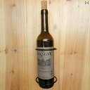 ワインラック おしゃれ 鉄 シングル ボトル 正面 吊り 斜め ビール 壁掛け キャビネット 逆さま ホーム バー シンプル 黒 白 ブロンズ色 レトロ