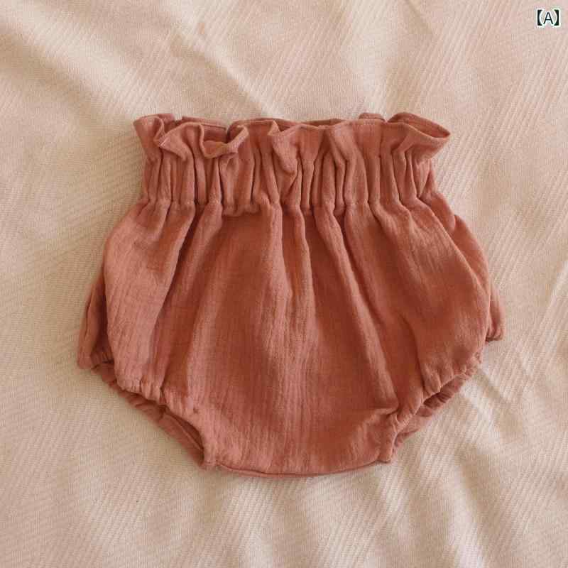 かぼちゃパンツ ベビー 赤ちゃん 女の子 男の子 かわいい カジュアル 夏 ウエスト...
