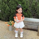 かぼちゃパンツ キッズ ベビー 夏 女の子 サスペンダー サロペット 2WAY 短パン ウエストゴム フリル ゆったり 保育園 出産祝い シンプル カジュアル かわいい 白 黄 ピンク 花