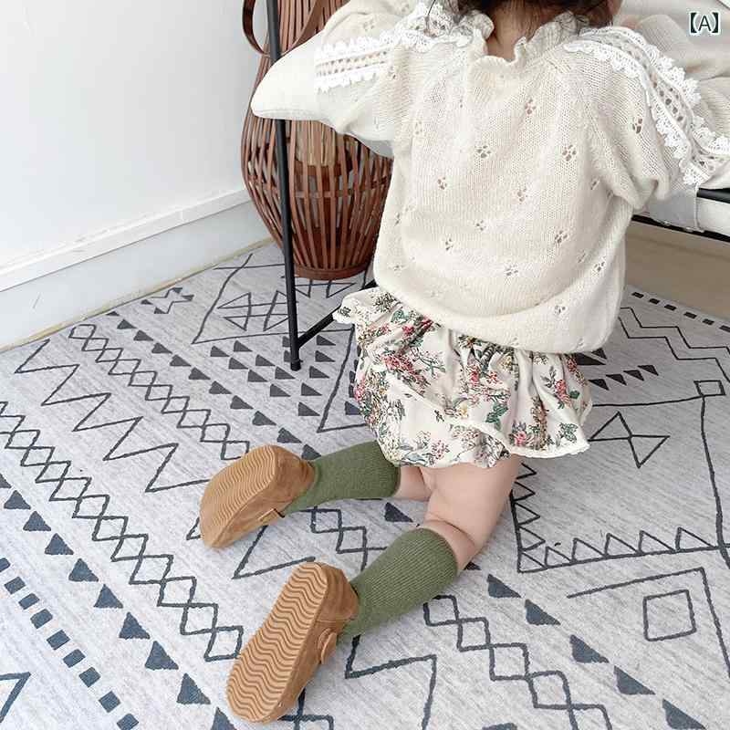 ベビー ブルマ パンツ かわいい 赤ちゃん 女の子 伸縮 ウエストゴム カジュアル フ...