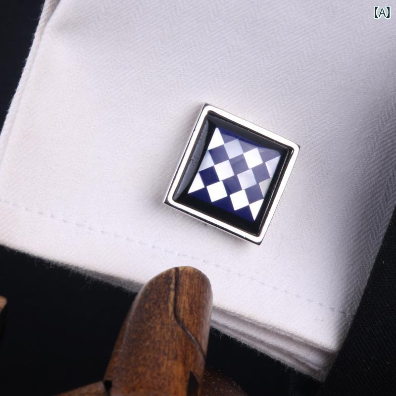 カフスボタン シャツ メンズ ストーン フォーマル パーティー ビジネス フレンチ おしゃれ カジュアル ..