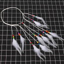 おしゃれ ヘアバンド レディース エスニック ボヘミアン アクセサリー フェザー フープ ステージ パフォーマンス 旅行 妖精 コスプレ カチューシャ ロープ ビーズ 緑 青 赤