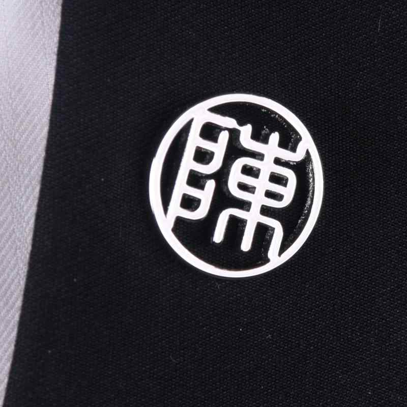 ラペルピン メンズ スーツ アクセサリー ゴールド シルバー 漢字 ラウンド スクエア ブローチ バ