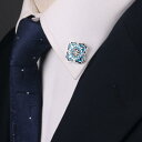 ラペルピン メンズ スーツ アクセサリー シルバー 赤 青 エナメル風 ブローチ バッジ ジャケット シャツ 襟 胸元 装飾 韓国 おしゃれ シンプル フォーマ...