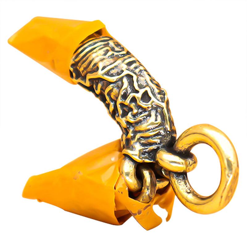 生命の源 黄銅 レトロ 創意 個性 車 キーホルダー 吊り飾り インテリア 雑貨