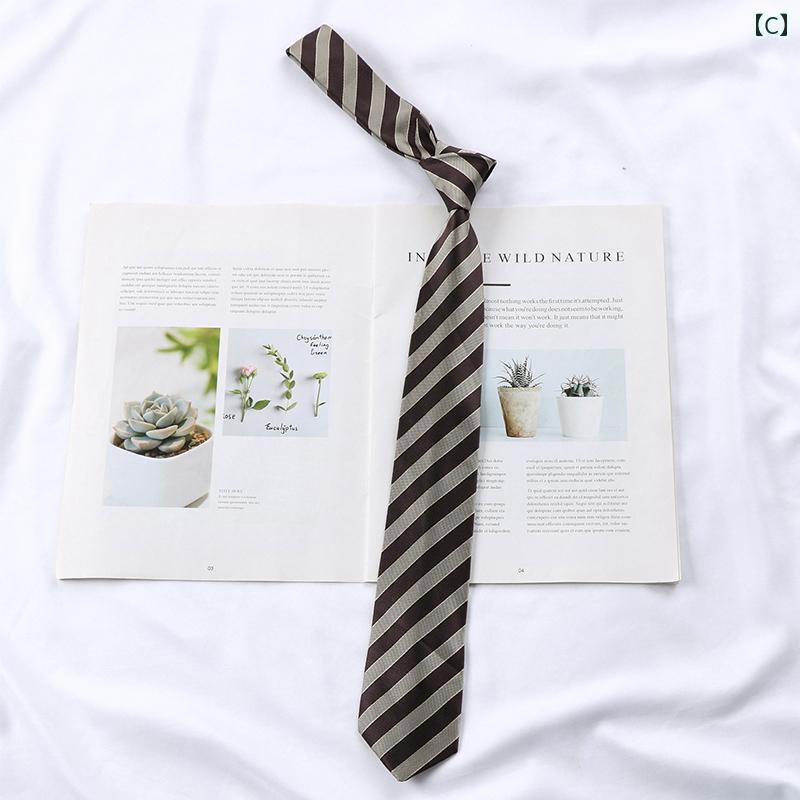 ネクタイ レディース メンズ ワインレッド 青 グレー ストライプ チェック 手結び 韓国 フォーマル JK 制服 シャツ ブラウス 結婚式 披露宴 冠婚葬祭 入園 卒園 パーティー イベント 演奏 発表 パフォーマンス コスプレ 仮装 衣装