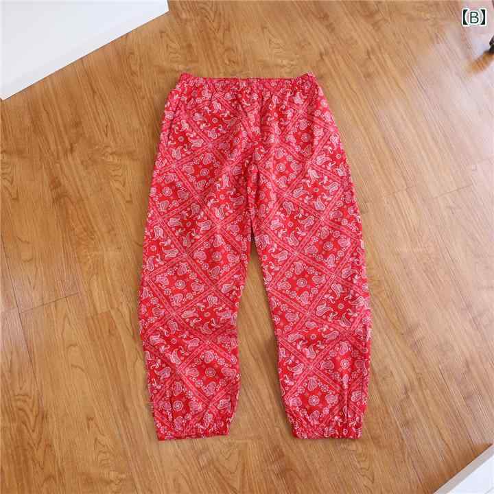 おしゃれ ジャケット レディース メンズ レトロ ペイズリー 柄 カップル ゆったり 大きいサイズ アウター パンツ 赤 普段使い カジュアル シンプル