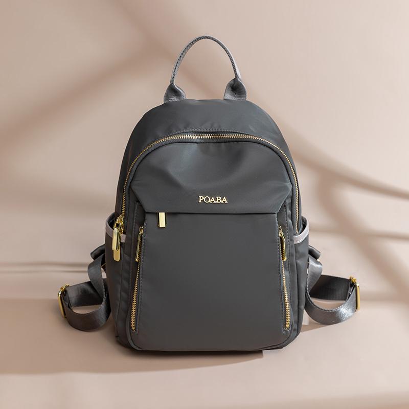 リュック レディース おしゃれ 通勤 軽量 ナイロン シンプル 無地 学生 通学 デイパック 실용적 ボックス型 収納力 反射ストラップ付き