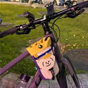 ボトルホルダー 自転車 サイクリング 吊り下げ アウトドア スポーツ 運動 収納 バッグ マウンテンバイク ポータブル 携帯ワンポイント 犬 ワニ 面ファスナー...