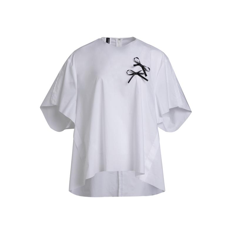 Tシャツ レディース かわいい 白字 ロゴ プリント 袖 カジュアル ブラック ショートパンツ セットアップ ルーズフィット 夏 用
