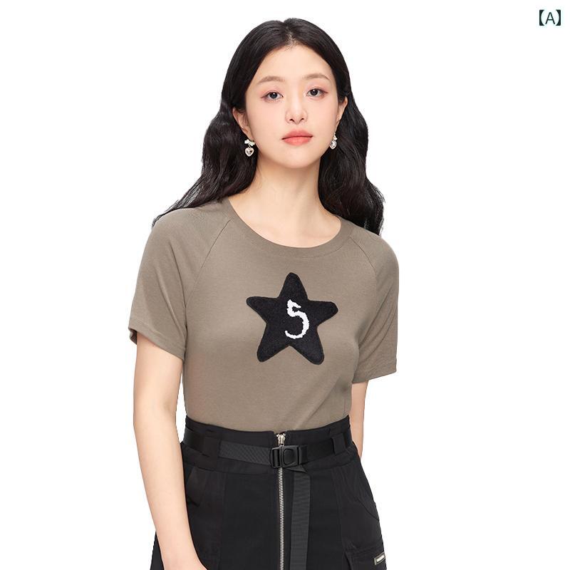 セットアップ レディース かわいい 大きいサイズ Tシャツ ショートスカート セット 黒 星柄 夏 大きめサイズ 着痩せ効果 カジュアル