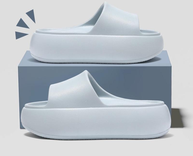 evaサンダル レディース 夏 アウトドア 厚底 屋内 滑り止め 身長アップ おしゃれ カジュアル 普段使い 無地 シンプル 青 ピンク 黒