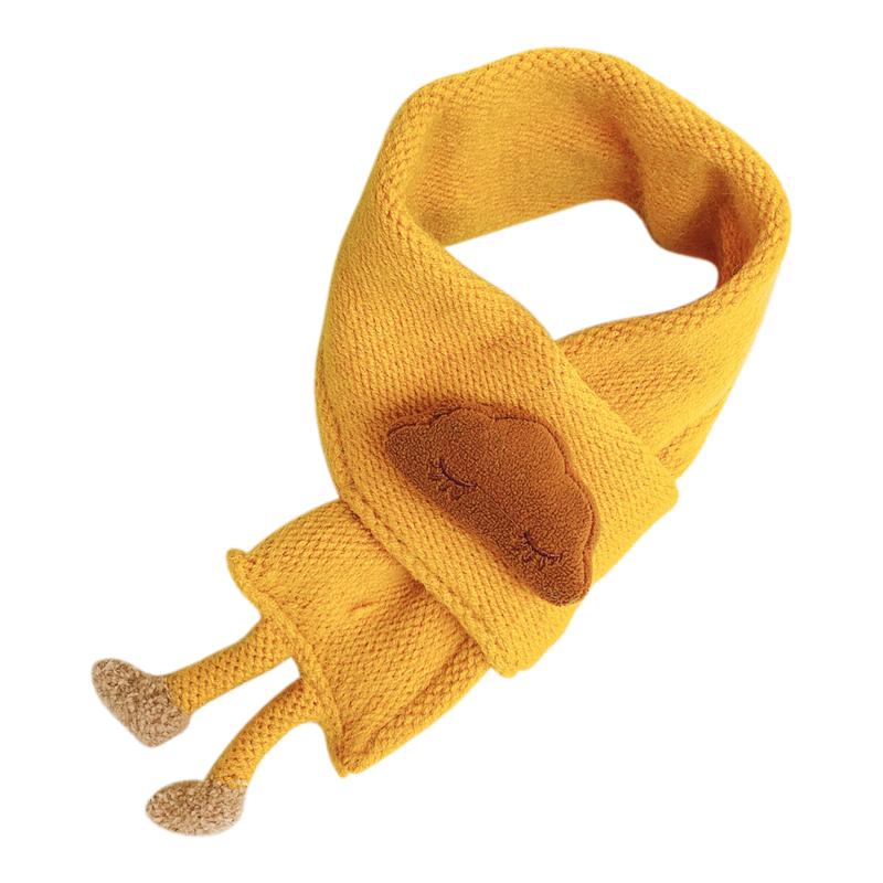 マフラー 可愛い 秋冬 保暖 子供 囲い スカーフ 男女兼用 ベビー 交差
