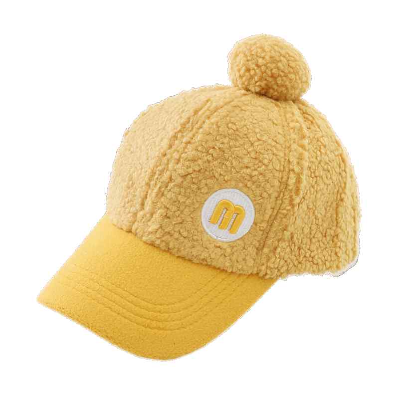 帽子 キッズ かわいい 韓国 冬用 子供 女の子 男の子 フリース 暖かい キャップ ベースボールキャップ
