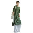 チャイナ風 トップス レディース コットン リネン 禅服 ローブ ゆったり 半袖 薄手 夏 フリーサイズ レトロ ワイドパンツ 上下セット シンプル 緑 紫 白