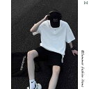 Tシャツ メンズ おしゃれ 白 ポロシャツ 半袖 夏 カジュアル ゆったり シンプル tシャツ