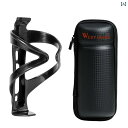 ボトルケージ 自転車 ドリンクホルダー 修理 ツール 収納 バッグ セット PVCレザー ハード ラウンドファスナー 内ポケット 大容量 防水 サイクリング シ...