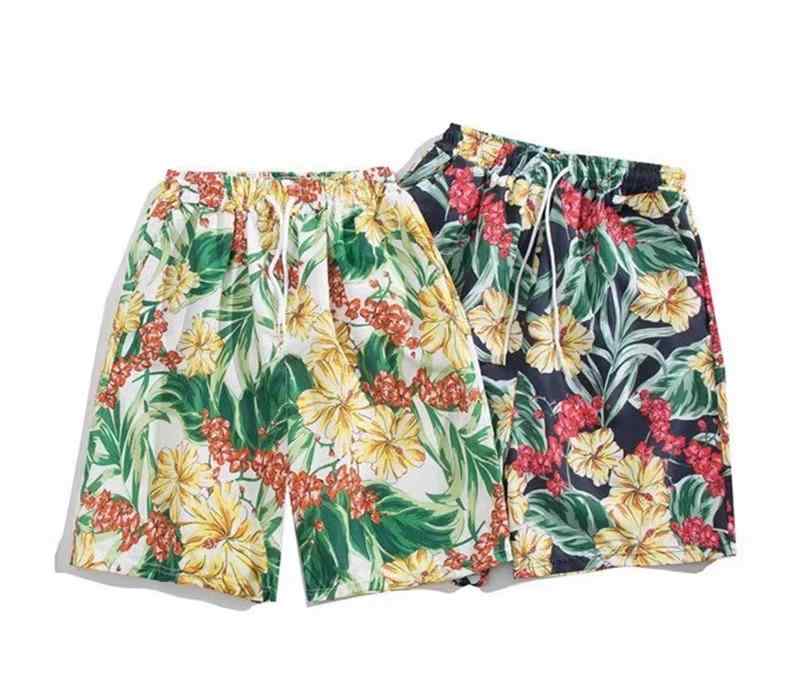 ショートパンツ メンズ 夏 ボトムス 短パン 薄手 ドローストリング 速乾 通気性 大きいサイズ ゆったり アウトドア ビーチ カジュアル おしゃれ 黒 白 青 ボタニカル 花柄 英字