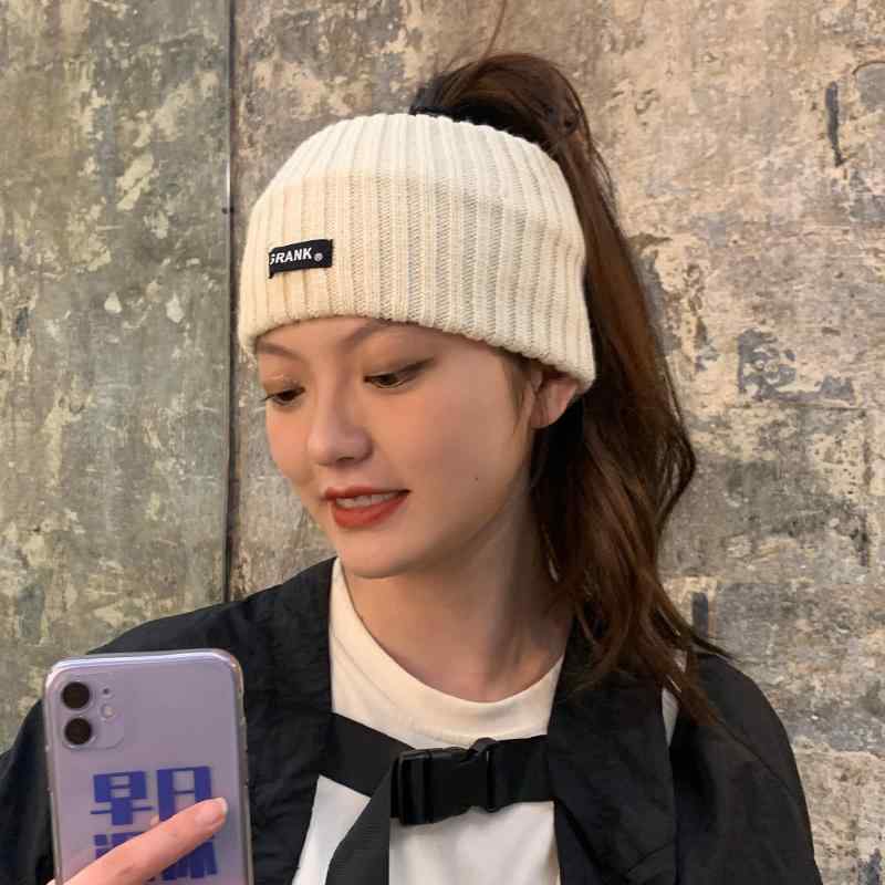 ヘアバンド 韓国 春夏 ニット ヘアバンド レディース カジュアル 幅広 ヘッドバンド 秋 シンプル 洗顔 ..