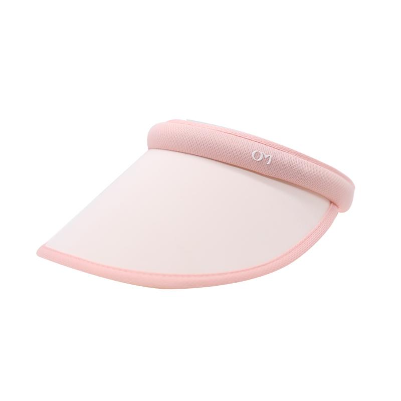サンバイザー レディース おしゃれ ピンク UVカット 日除け帽子 紫外線対策 夏