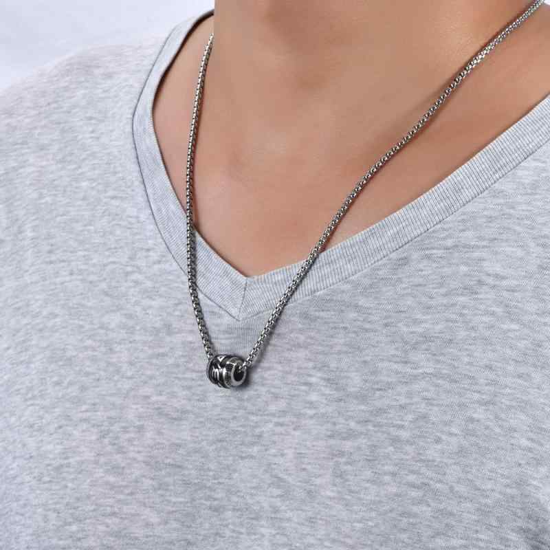 ペンダント ネックレス メンズ アンティーク調 民族風 伝統的 仏教 六字真言 マントラ アクセサリー 装飾 ビーズ お守り開運 個性的 スタイリッシュ ゴールド シルバー