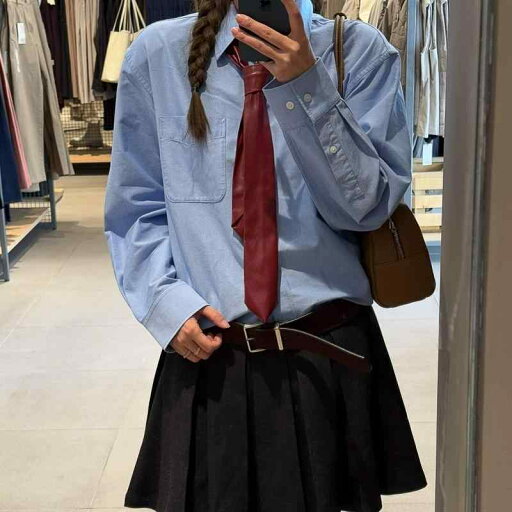レザーネクタイ レディース おしゃれ コスプレ アメリカン レトロ 赤 PU 無地 スリム 個性的 アクセサリー 韓国 手結び シャツ 写真 撮影 レザーネクタイ レディース おしゃれ コスプレ アメリカン レトロ 赤 PU 無地 スリム 個性的 アクセサリー 韓国 手結び シャツ 写真 撮影