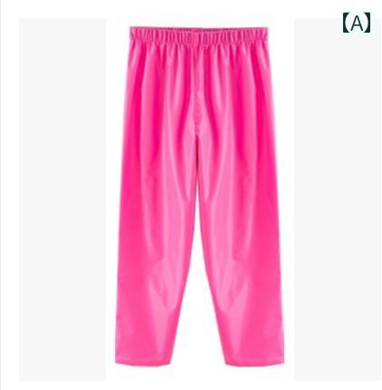 レインパンツ キッズ 男の子 女の子 雨具 ウエストゴム 防水 耐摩耗性 厚手 通気性...