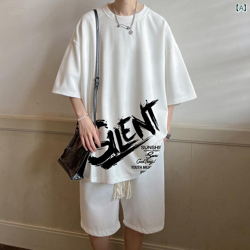 袖丈: 半袖 パンツ丈: ショート シルエット: Tシャツ サイズ: 4XL.3XL.2XL.M.L.XL.5XL カラー: ブラック.ライトブルー.ホワイト.グレー.クラインブルー