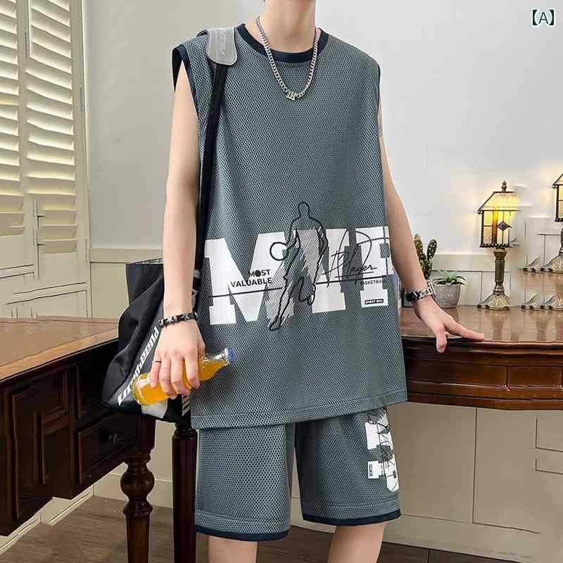 トップスデザイン: ベスト 袖丈: ノースリーブ パンツ丈: ショート サイズ: 4XL.3XL.2XL.M.L.XL カラー: ダークグレー.ブルー.ライトグレー