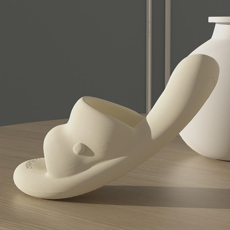 サンダル レディース 厚底 4cm EVA 柔らかい 夏 室内 バスルーム 滑り止め 軽量 オープントゥ スリッパ 痛くなりにくい シンプル ピンク 青 茶