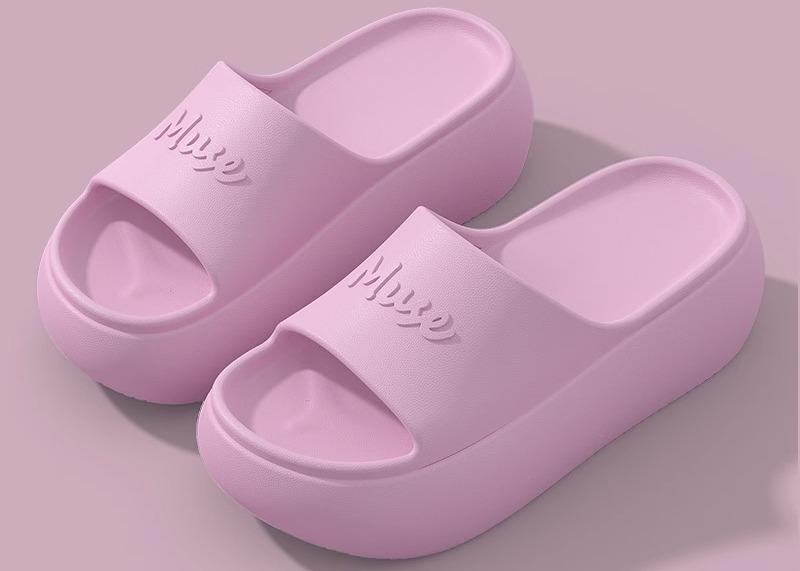 サンダル レディース 厚底 6cm EVA 柔らかい 身長アップ 滑り止め オープントゥ 浴室 室内 夏 アウトドア ビーチ 普段使い シンプル カ..