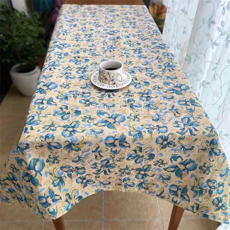 テーブルランナー おしゃれ アメリカン カントリー風 レトロ 装飾カバー クロス 長スクエア ダイニング サイドボード テレビ台 上品 花柄
