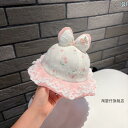 ベビー 帽子 春秋 女の子 幼児 日焼け対策 チューリップハット 薄手 柔らかい 通気性 レース リボン 誕生日 出産祝い プレゼント かわいい ピンク 黄 紫 チェリー柄
